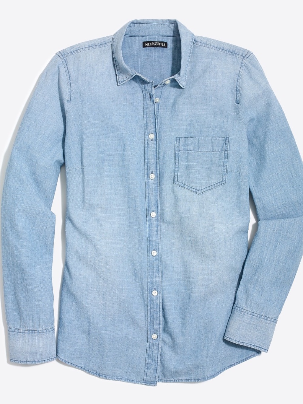 NWT J.Crew Factory Chambray shirt in signature fit